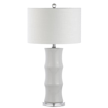 Tiki 26.5" Ceramic LED Table Lamp - JONATHAN Y